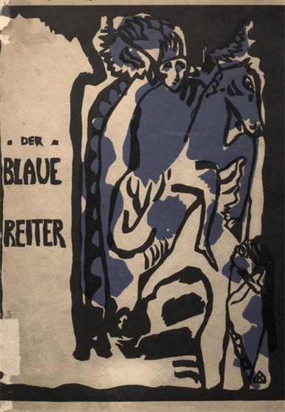 Wassily Kandinsky Kaft almanak De blauwe ruiter 1911